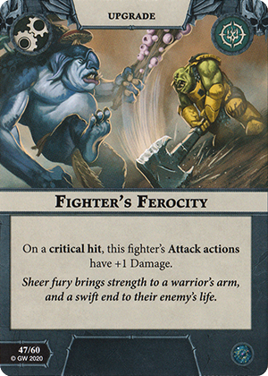Fighter’s Ferocity card image - hover